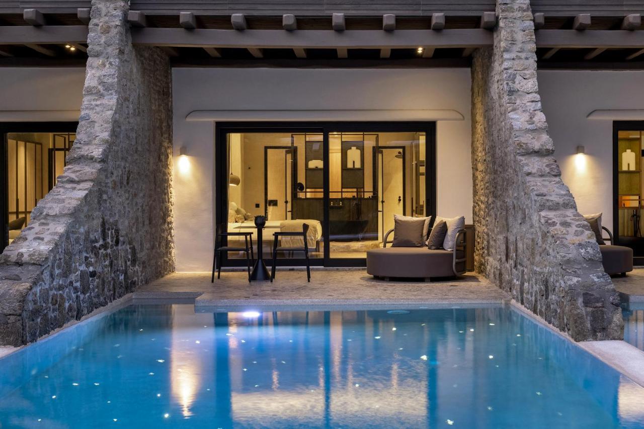 Aeonic Suites & Spa - Only Adults Ornos  Exterior photo